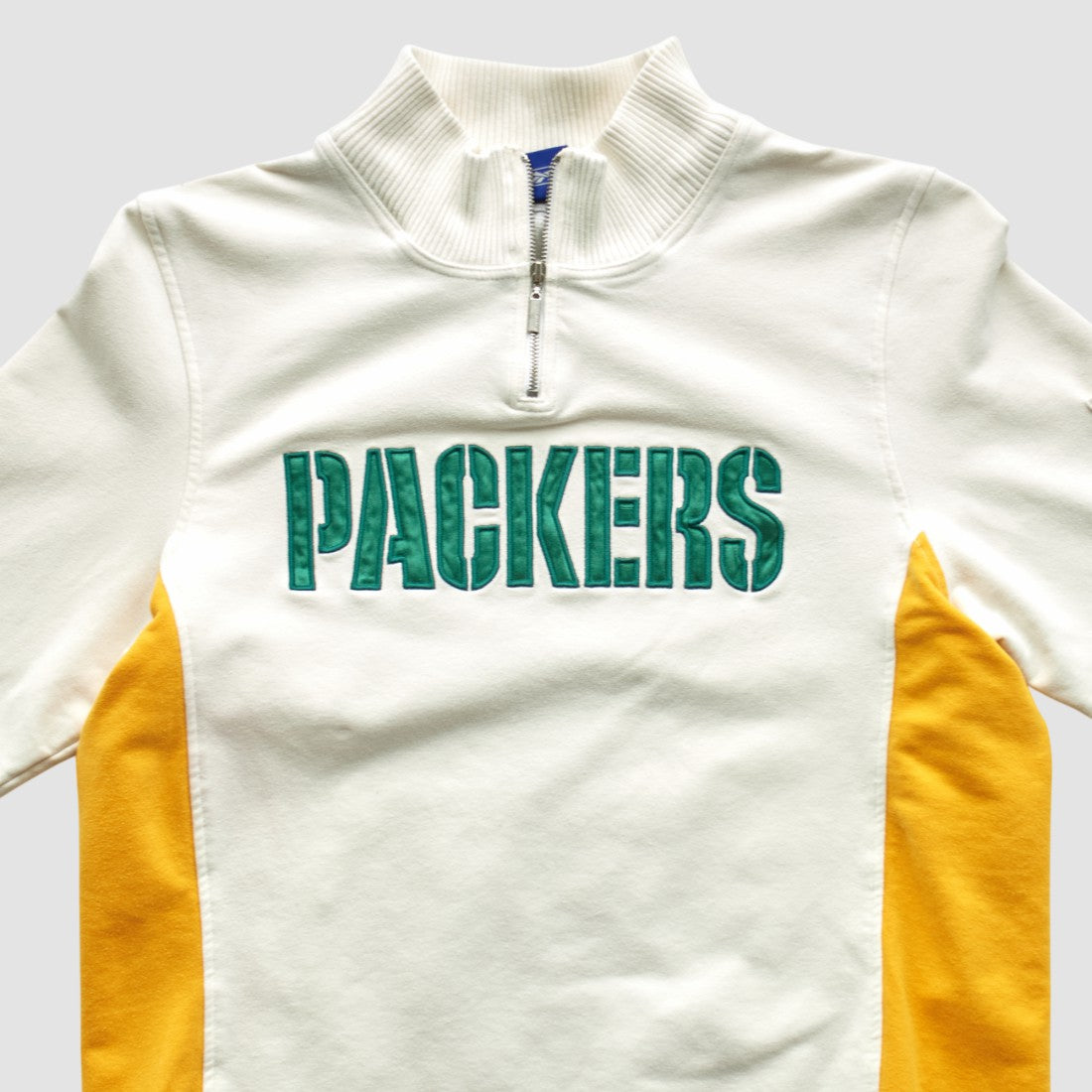 Reebok 2000s 1/4 Zip Sweatshirt - Green Bay Packers Sweatshirts