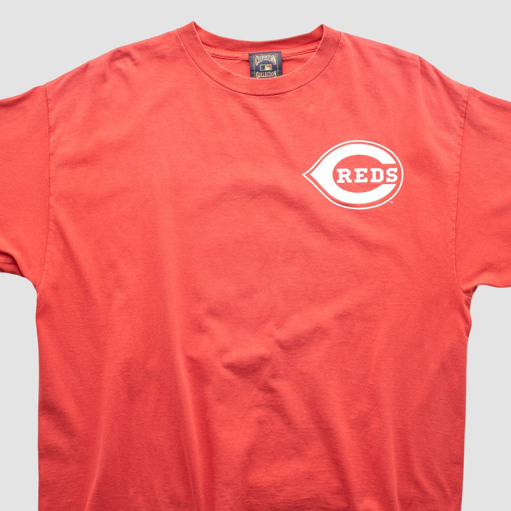 Red Cincinnati Reds Cooperstown Collection 2000s T-shirt