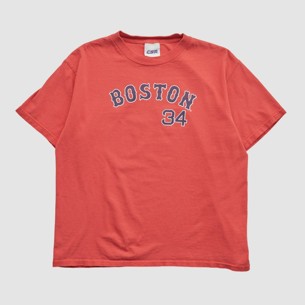 Red Boston Red Sox CSA 2000s T-shirt