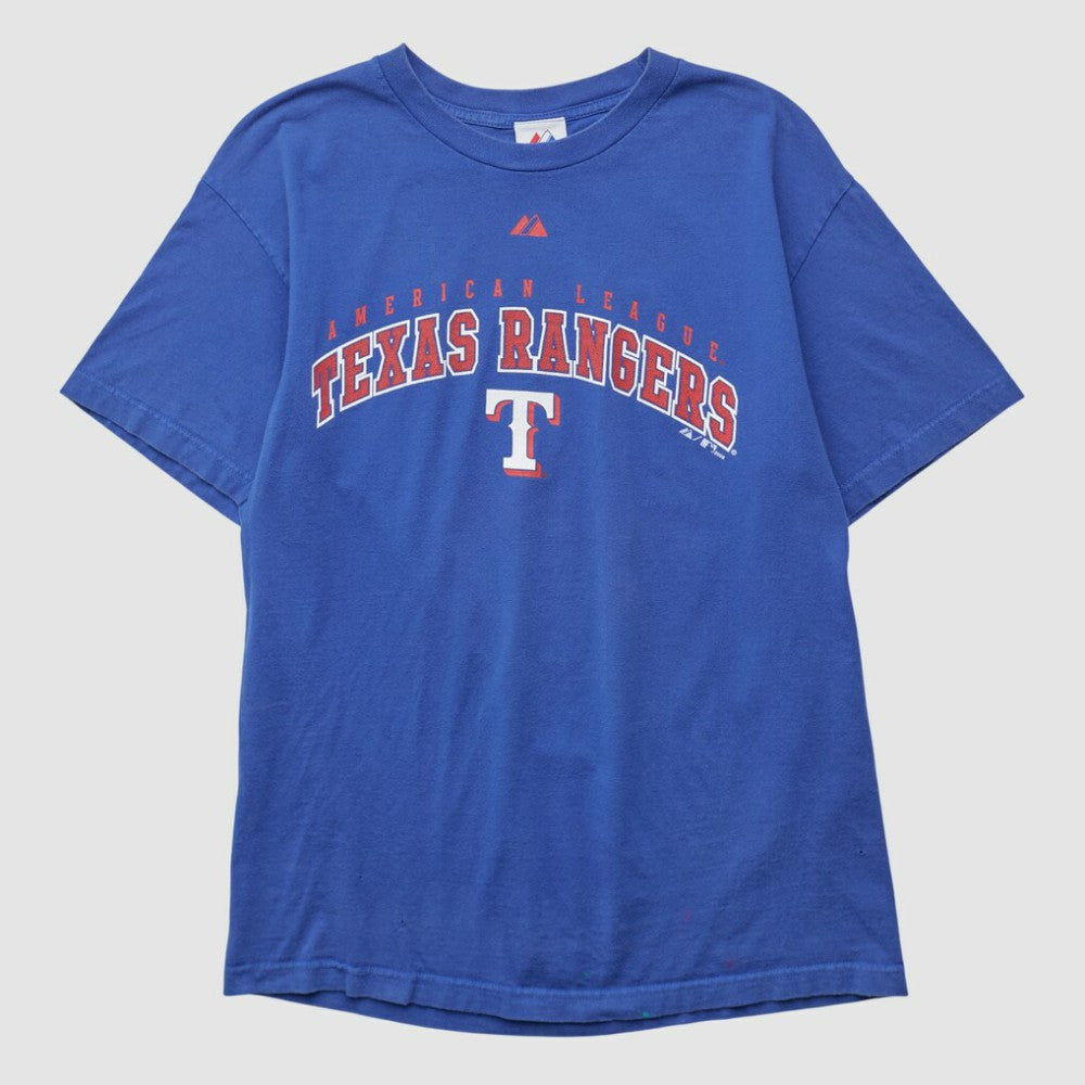 Blue Texas Rangers Majestic 2009 T-shirt