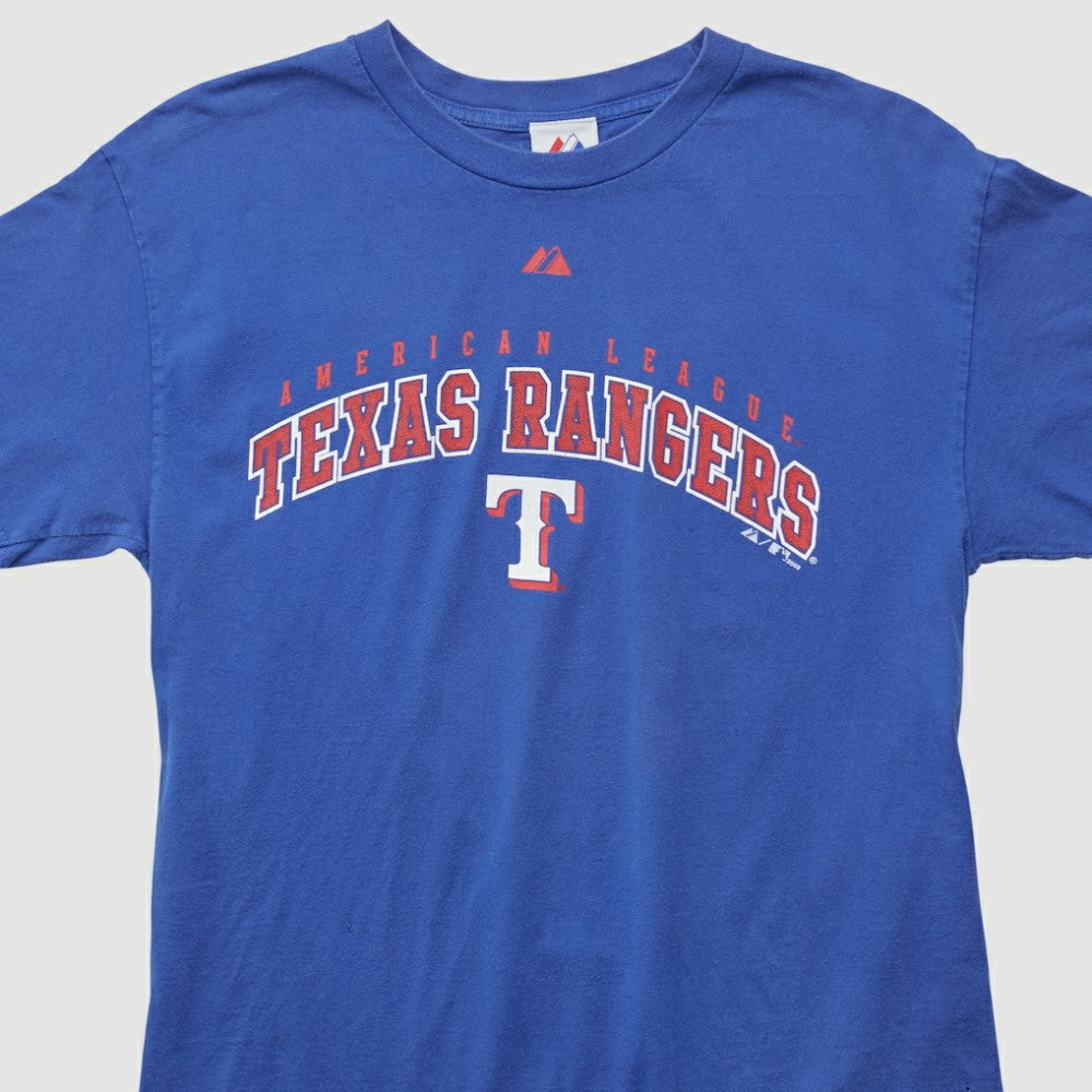 Blue Texas Rangers Majestic 2009 T-shirt