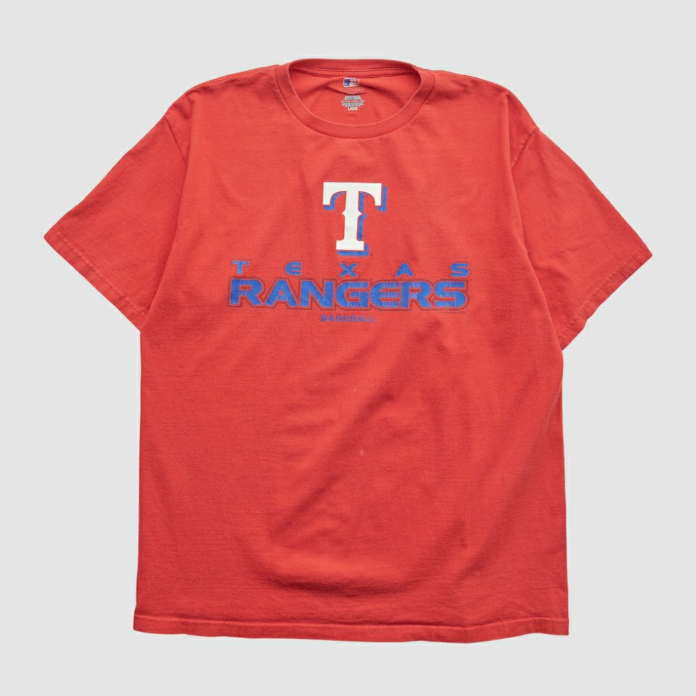 Red Texas Rangers Genuine Merchandise 2000s T-shirt