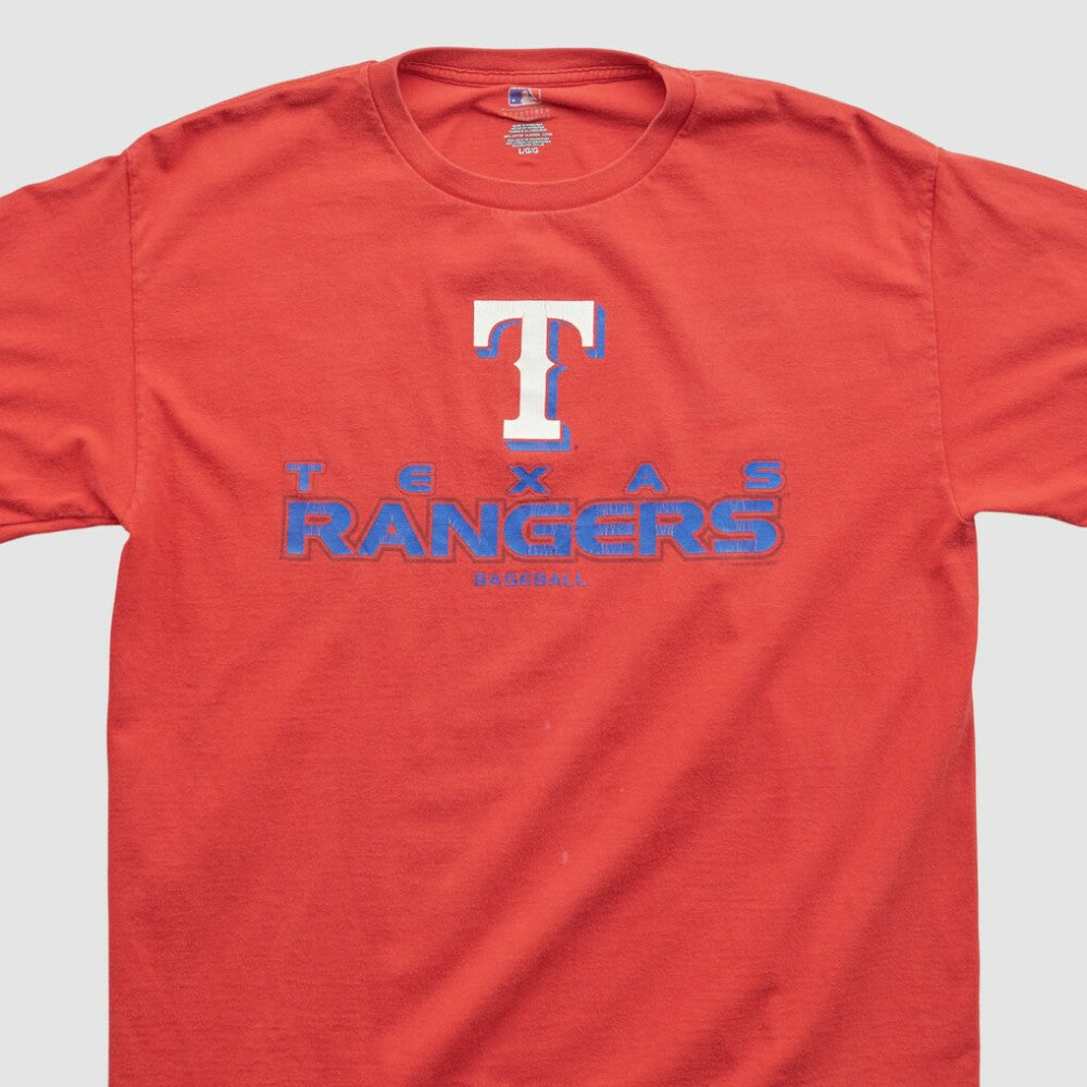 Red Texas Rangers Genuine Merchandise 2000s T-shirt