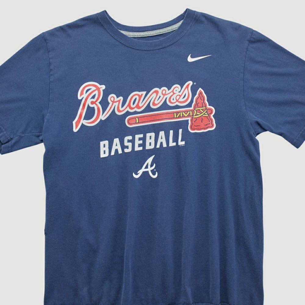 Navy Atlanta Braves Nike 2010s T-shirt