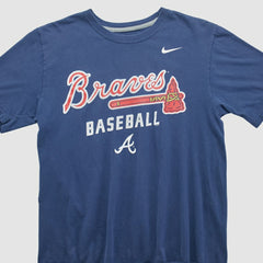 Navy Atlanta Braves Nike 2010s T-shirt