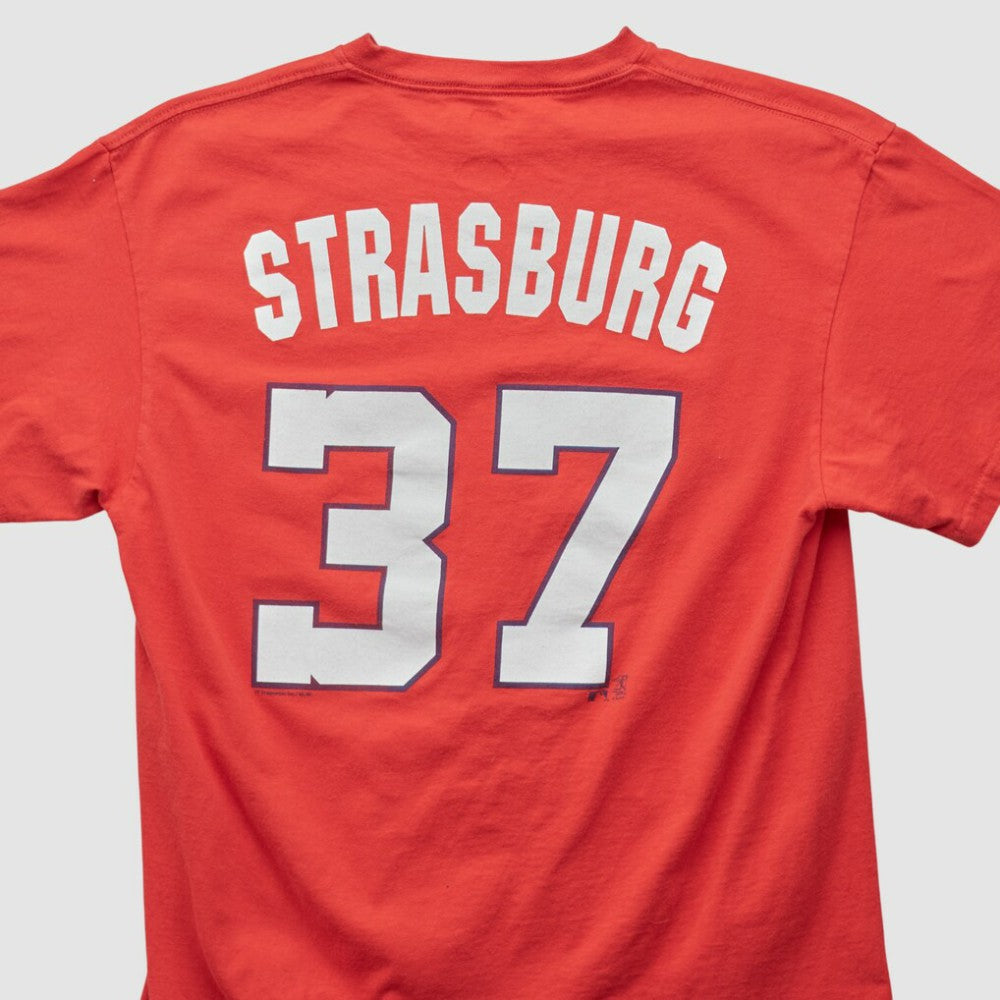 Red Washington Nationals Genuine Merchandise 2000s T-shirt