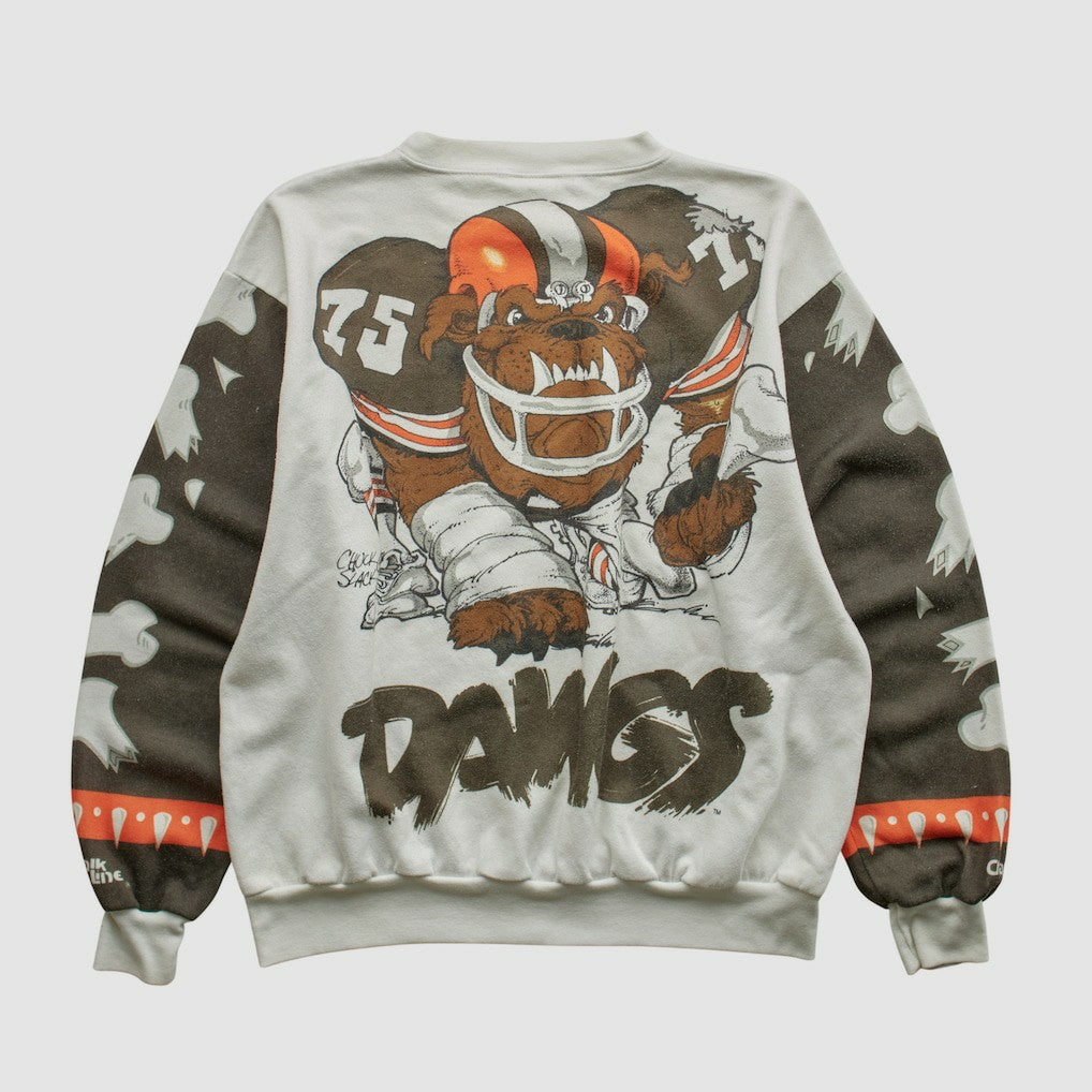 Chalk Line 90s Pullover Sweatshirt - Cleveland Browns Pullover