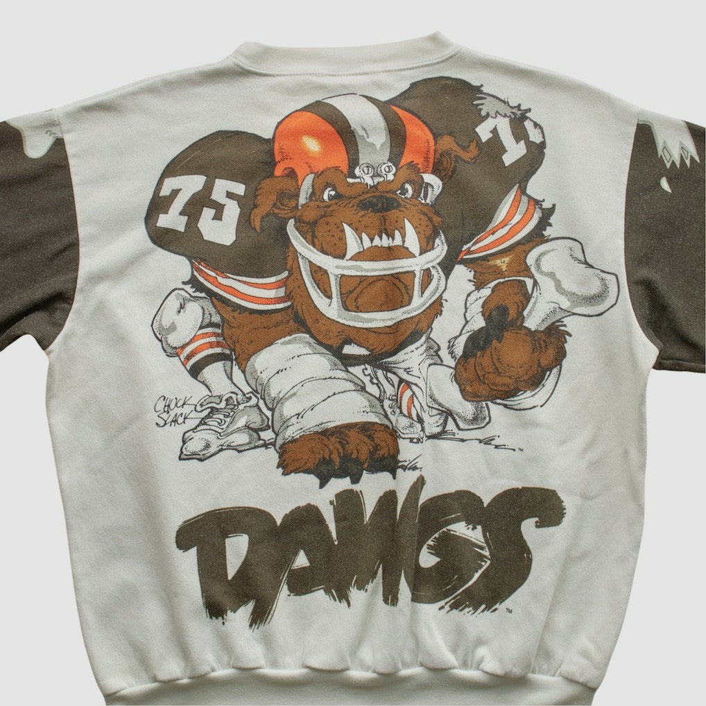 Chalk Line 90s Pullover Sweatshirt - Cleveland Browns Pullover
