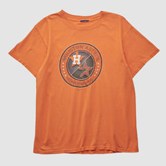 Orange Houston Astros 2000s T-shirt