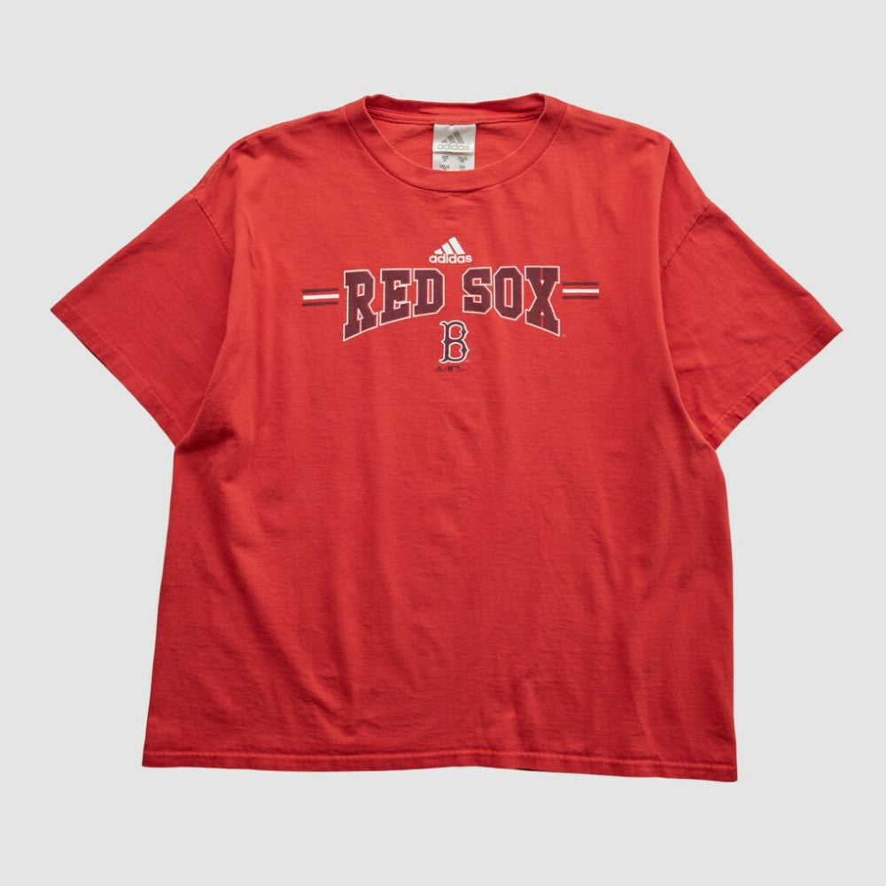 Red Boston Red Sox Adidas 2000s T-shirt