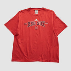 Red Boston Red Sox Adidas 2000s T-shirt