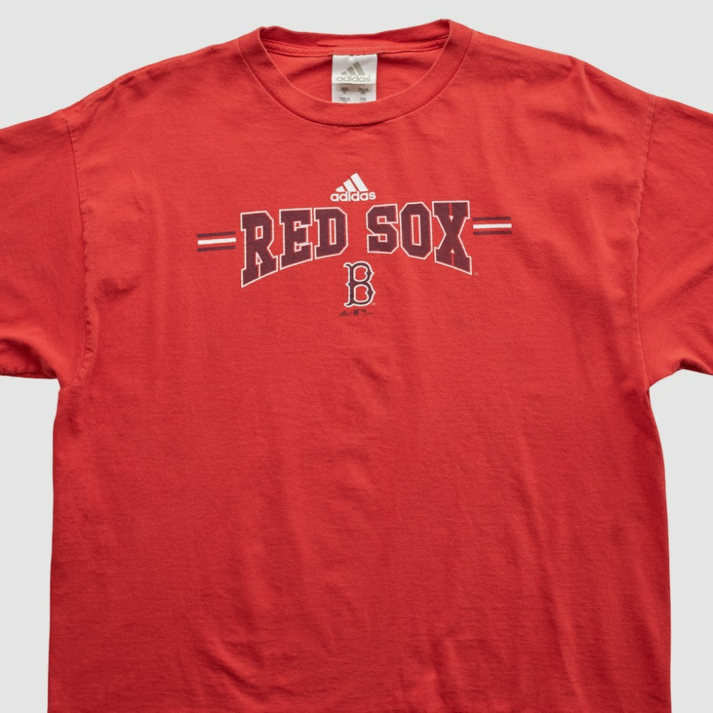 Red Boston Red Sox Adidas 2000s T-shirt