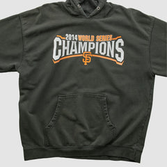 Charcoal San Francisco Giants Genuine Merchandise 2014 Hooded Pullover Sweatshirt