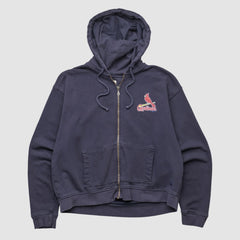 Navy St. Louis Cardinals Gear For Sports 2010s Hooded Full Zip Sweatshirt