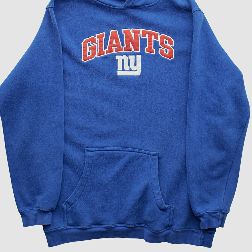 Reebok 2000s Hooded Pullover Sweatshirt - New York Giants Pullover