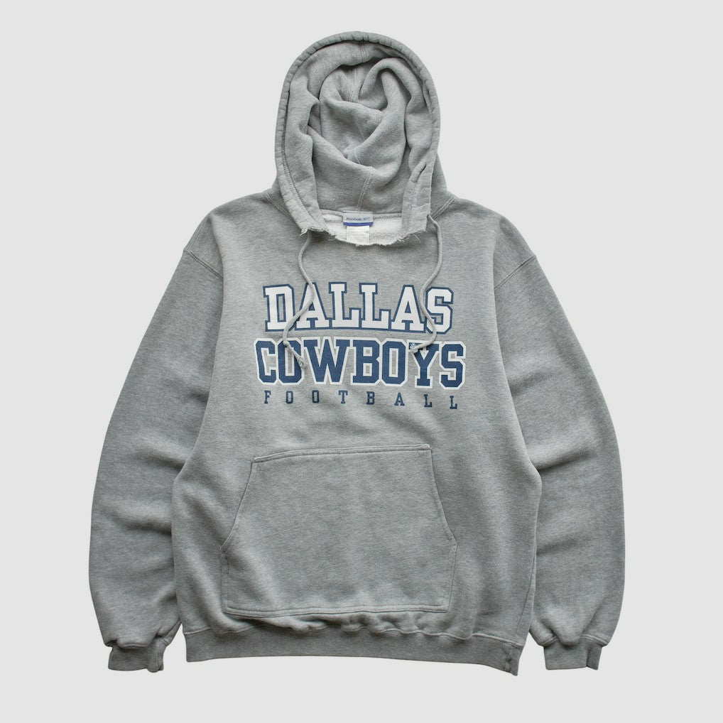 Reebok 2000s Hooded Pullover Sweatshirt - Dallas Cowboys Pullover