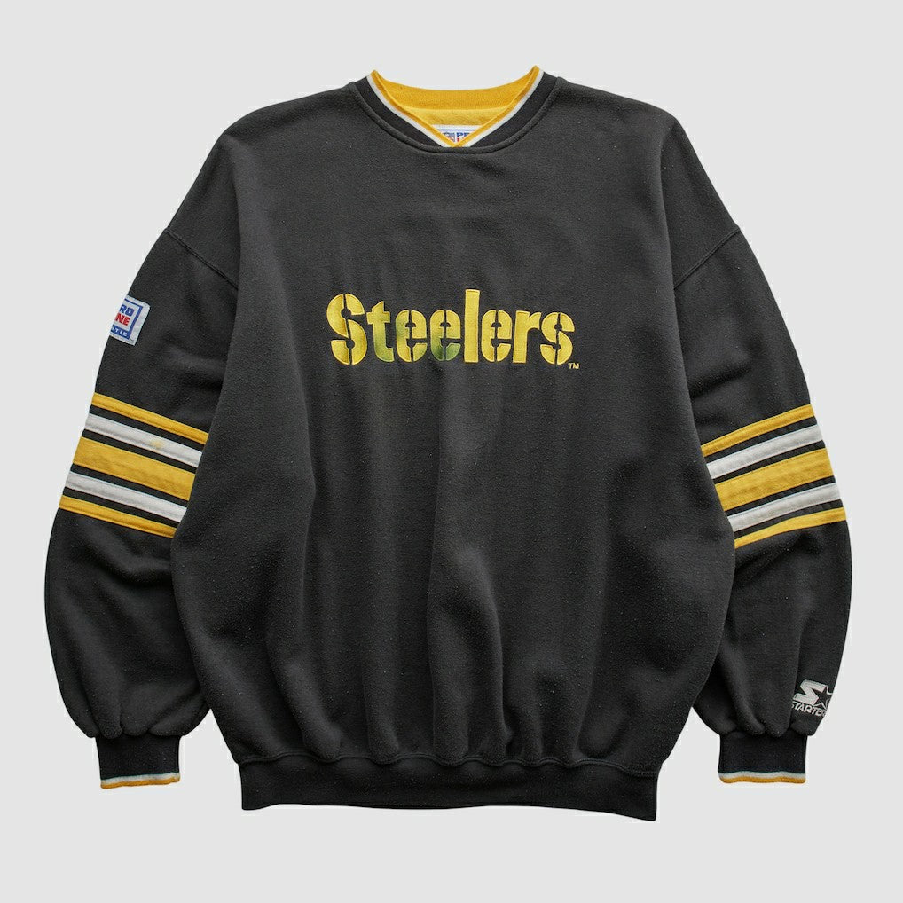 Starter 90s Pullover Sweatshirt - Pittsburgh Steelers Pullover