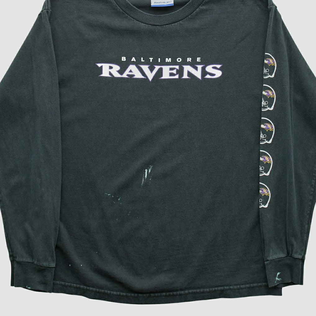 Reebok 2000s Long Sleeve T-shirt - Baltimore Ravens T-shirts