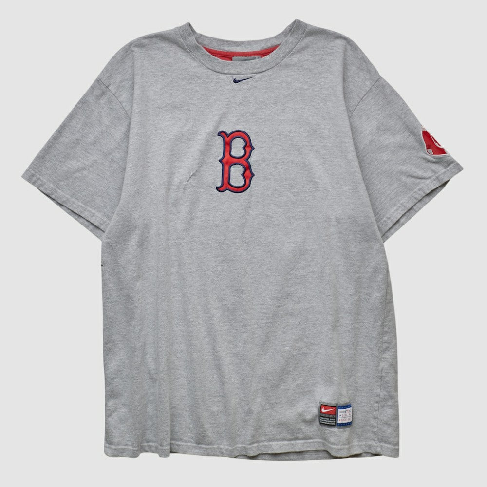 Heather Gray Boston Red Sox Nike 2000s T-shirt