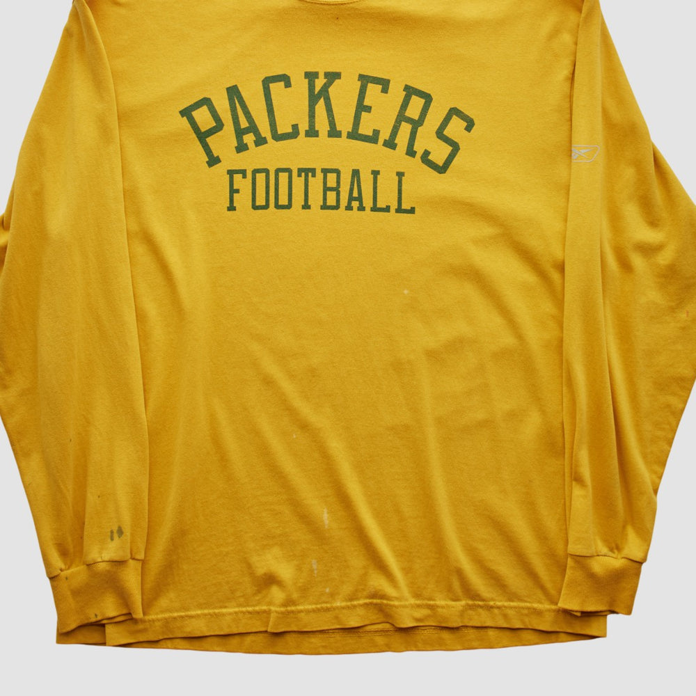 Reebok 2000s Long Sleeve T-shirt - Green Bay Packers T-shirts