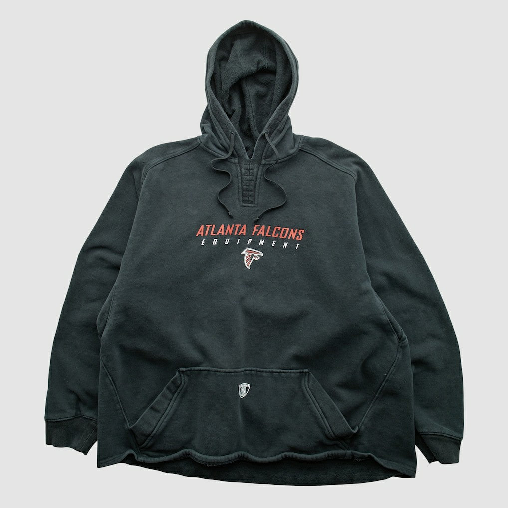 Reebok 2000s Hooded Pullover Sweatshirt - Atlanta Falcons Pullover