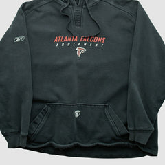 Reebok 2000s Hooded Pullover Sweatshirt - Atlanta Falcons Pullover