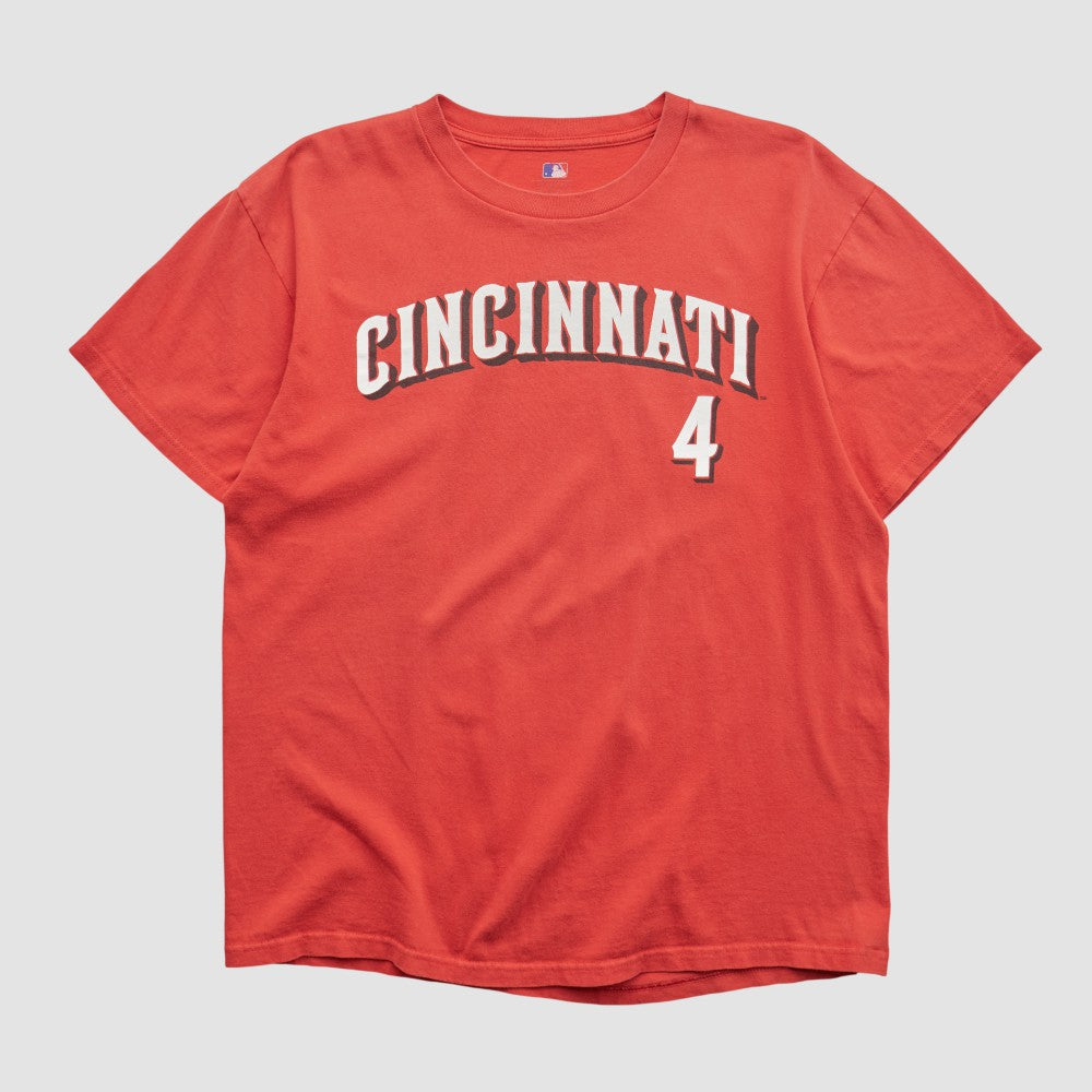 Red Cincinnati Reds Majestic 2000s T-shirt