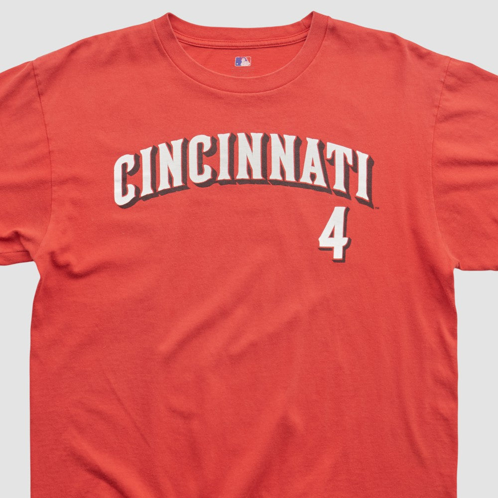 Red Cincinnati Reds Majestic 2000s T-shirt