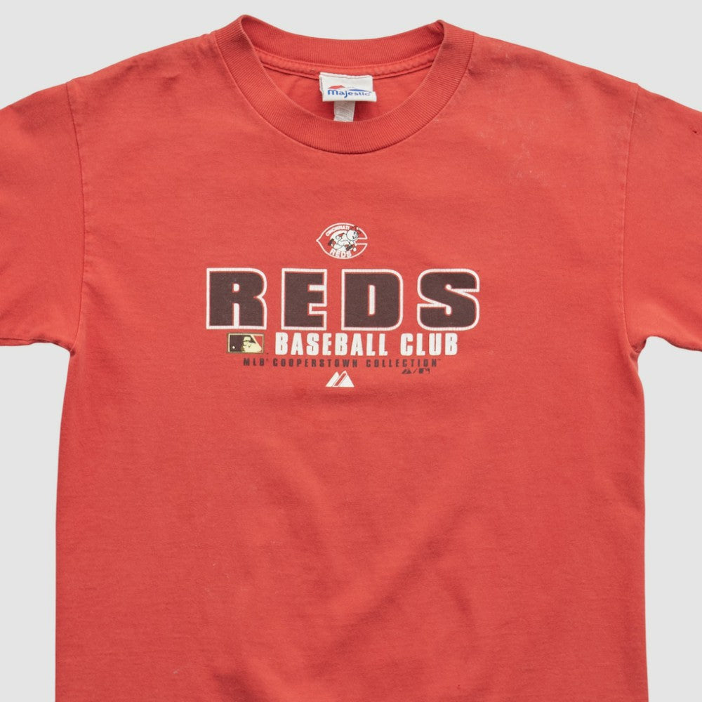 Red Cincinnati Reds Majestic 2000s T-shirt