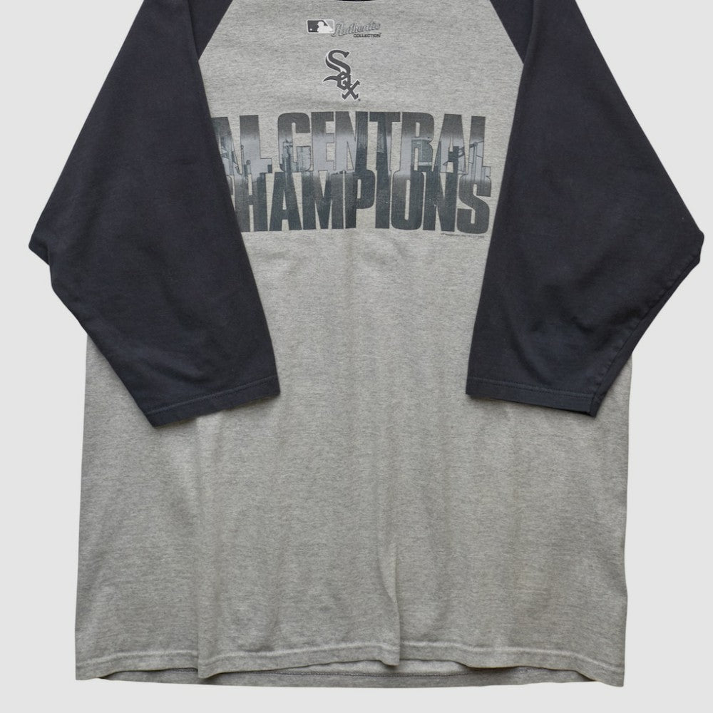 Heather Gray Chicago White Sox Lee Apparel 2005 T-shirt