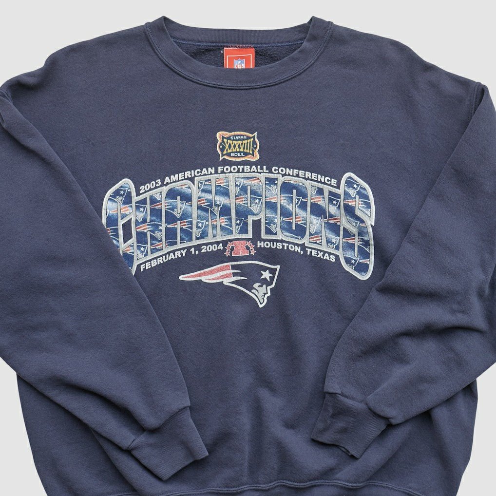NFL 2003 Pullover Sweatshirt - New England Patriots Pullover