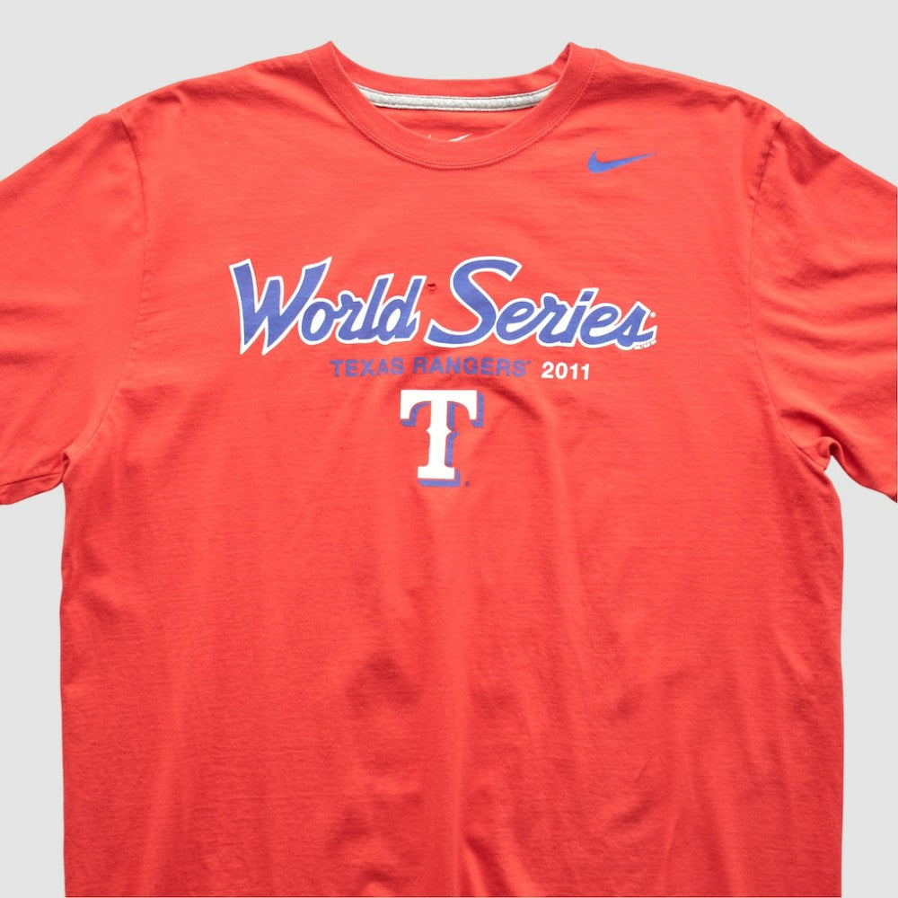 Red Texas Rangers Nike 2011 T-shirt