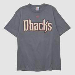 Charcoal Arizona Diamondbacks Majestic 2010s T-shirt