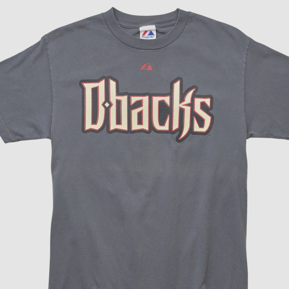 Charcoal Arizona Diamondbacks Majestic 2010s T-shirt
