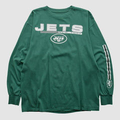 Majestic 2010s Long Sleeve T-shirt - New York Jets T-shirts
