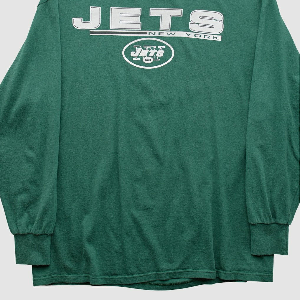 Majestic 2010s Long Sleeve T-shirt - New York Jets T-shirts