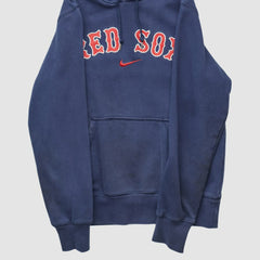 Navy Boston Red Sox Nike 2010s Hooded Pullover Sweatshirt