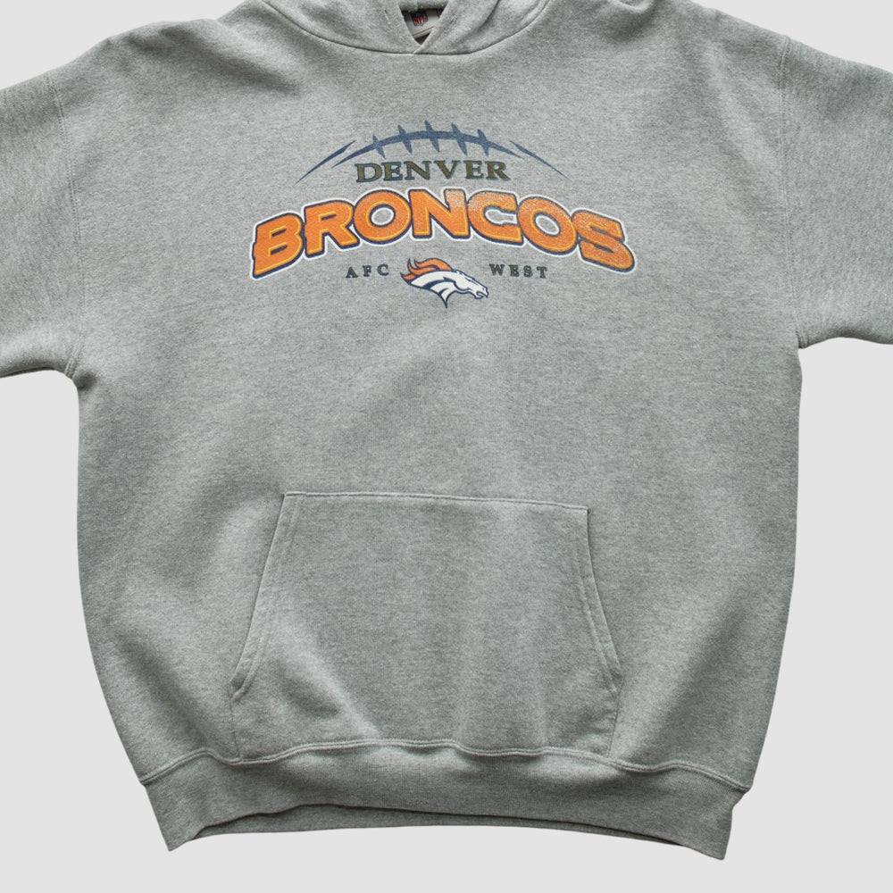 NFL 2000s Hooded Pullover Sweatshirt - Denver Broncos Pullover