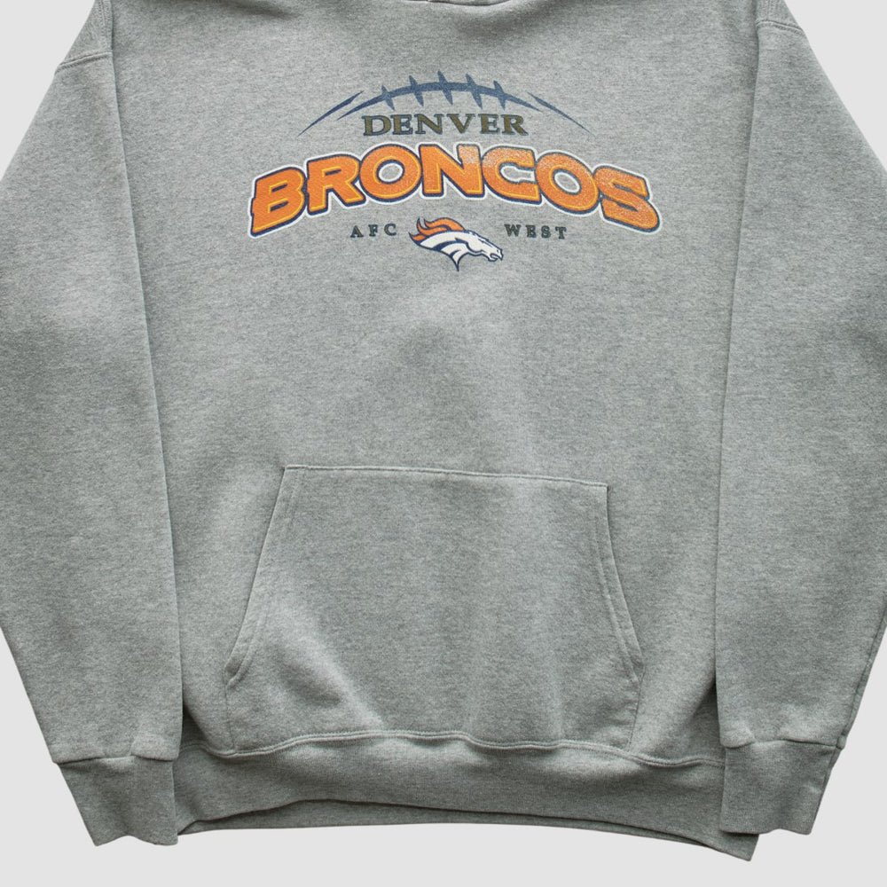 NFL 2000s Hooded Pullover Sweatshirt - Denver Broncos Pullover