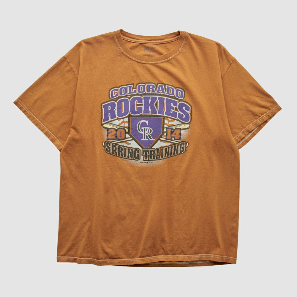 Orange Colorado Rockies Gear For Sports 2014 T-shirt