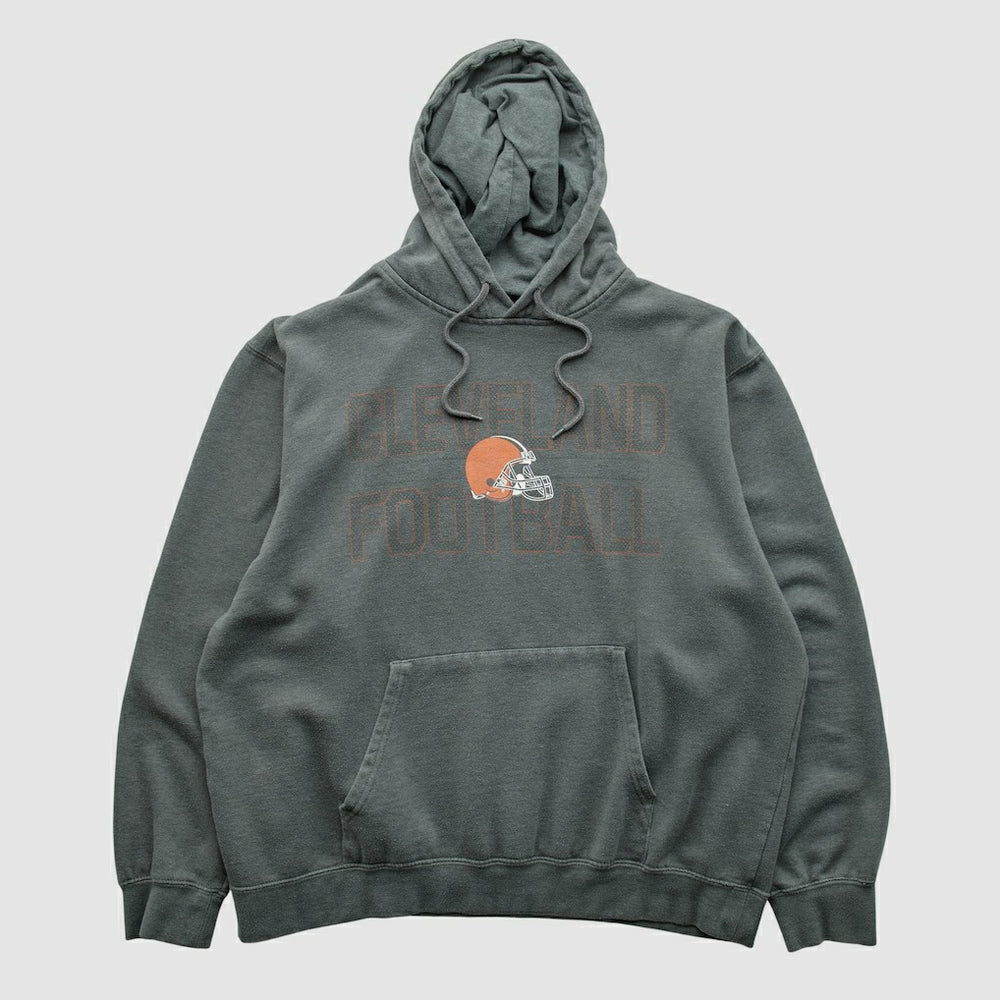 Majestic 2010s Hooded Pullover Sweatshirt - Cleveland Browns Pullover