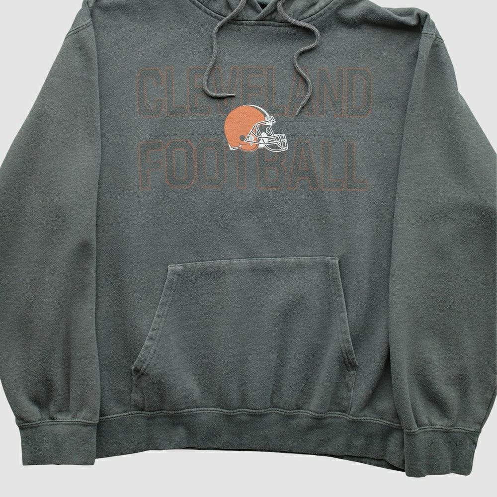 Majestic 2010s Hooded Pullover Sweatshirt - Cleveland Browns Pullover