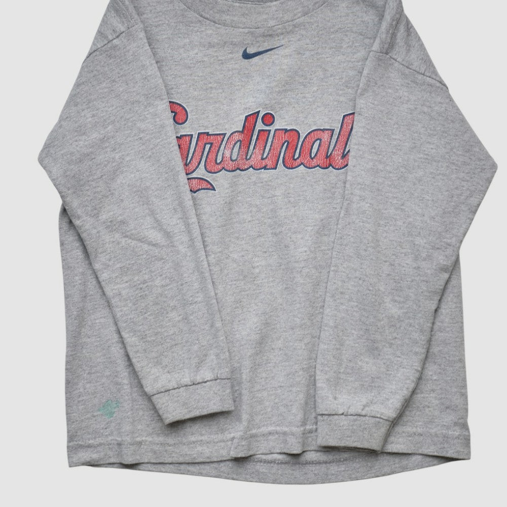 Heather Gray St. Louis Cardinals Nike 2001 Pullover Sweatshirt
