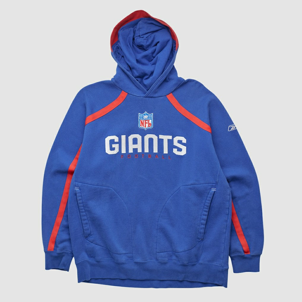 Reebok 2000s Hooded Pullover Sweatshirt - New York Giants Pullover
