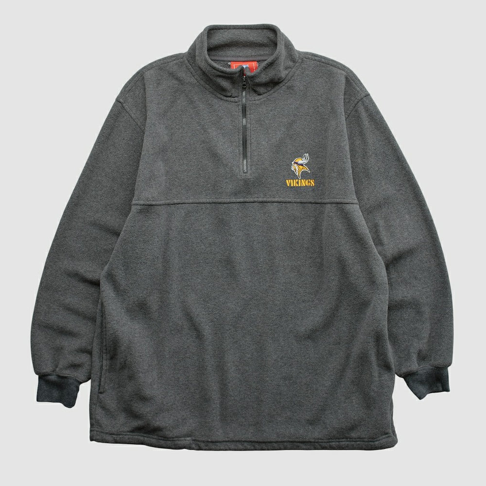 NFL 2000s 1/4 Zip Sweatshirt - Minnesota Vikings Sweatshirts