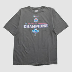 Gray Chicago Cubs Majestic 2008 T-shirt