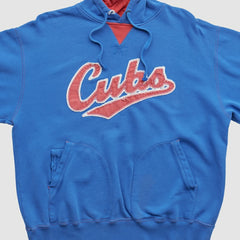 Blue Chicago Cubs Majestic 2000s Hooded Pullover Sweatshirt