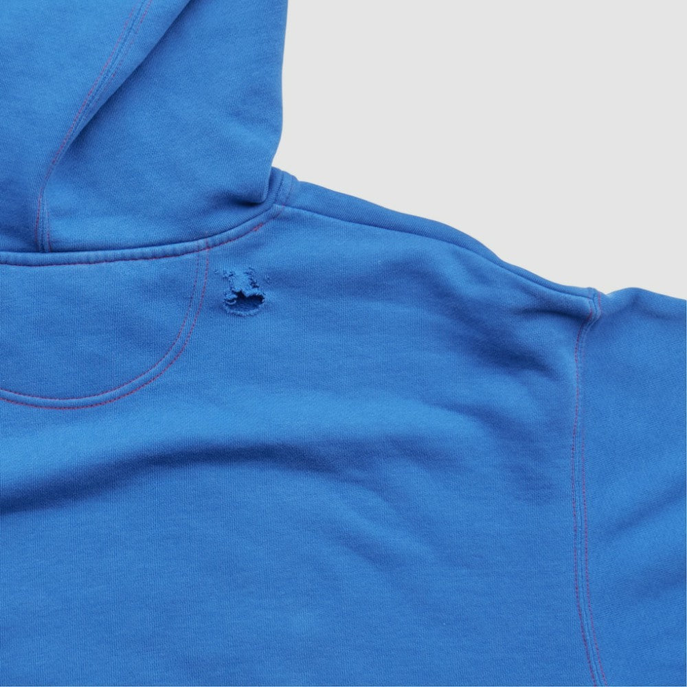 Blue Chicago Cubs Majestic 2000s Hooded Pullover Sweatshirt