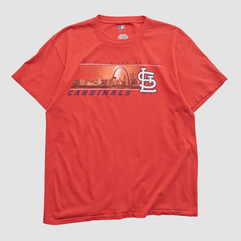 Red St. Louis Cardinals Genuine Merchandise 2000s T-shirt