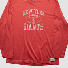 Reebok 2000s Long Sleeve T-shirt - New York Giants T-shirts